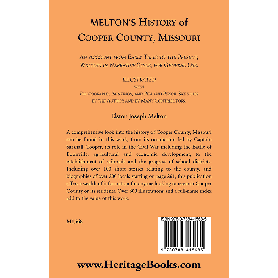 Melton's History of Cooper County, Missouri