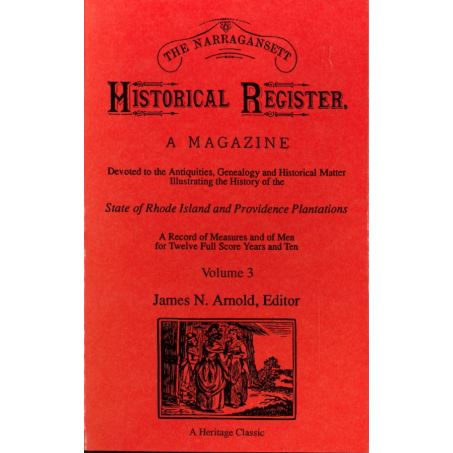 The Narragansett Historical Register, Volume 3