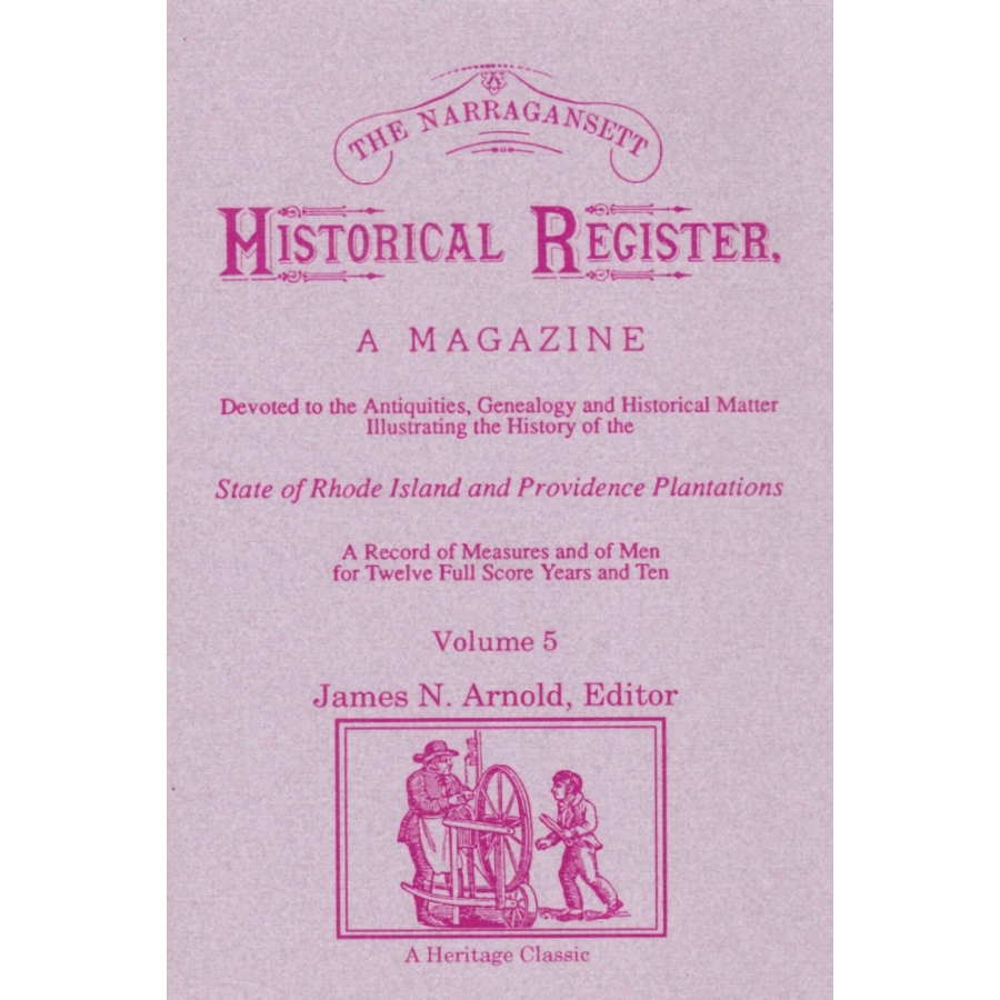The Narragansett Historical Register, Volume 5