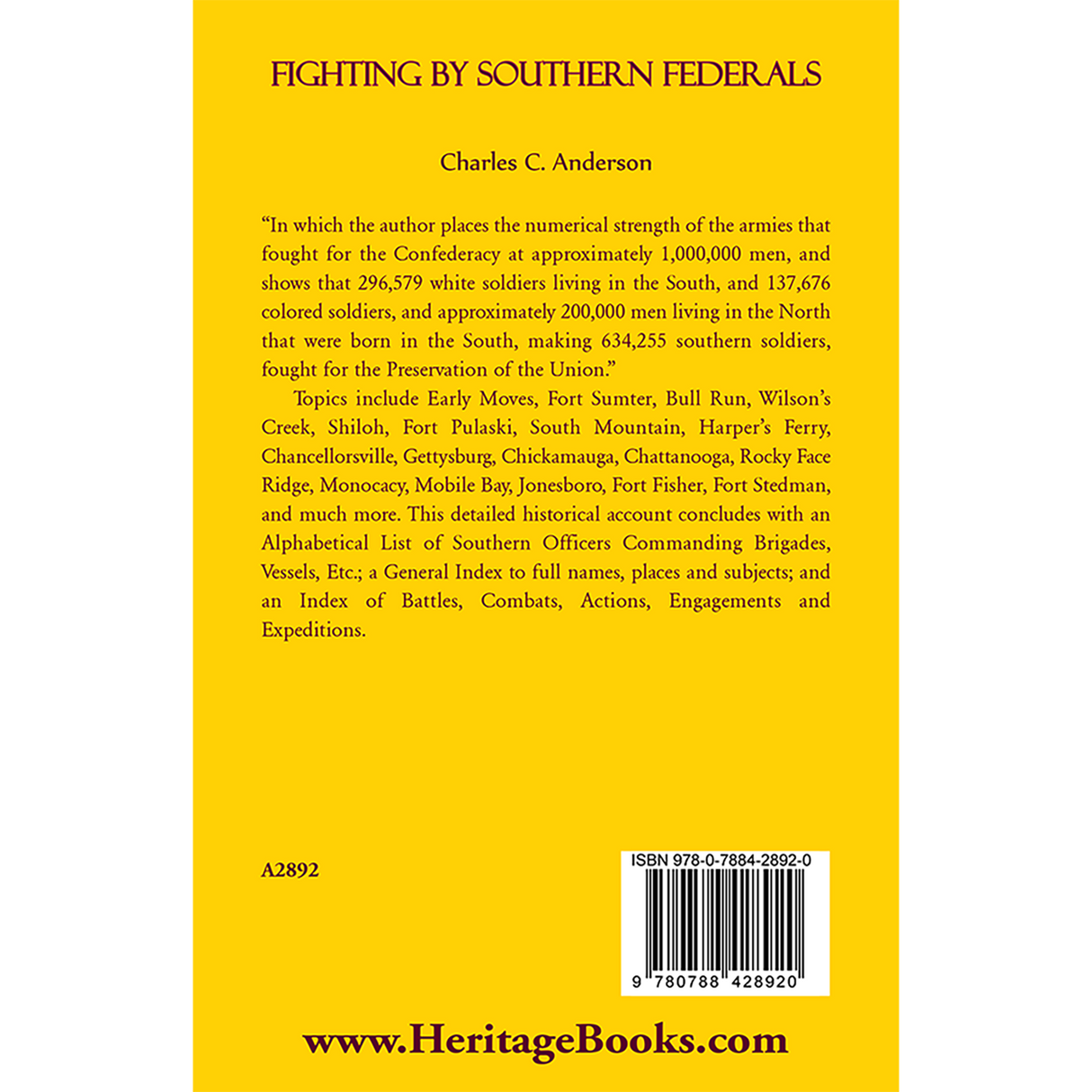 Fighting By Southern Federals