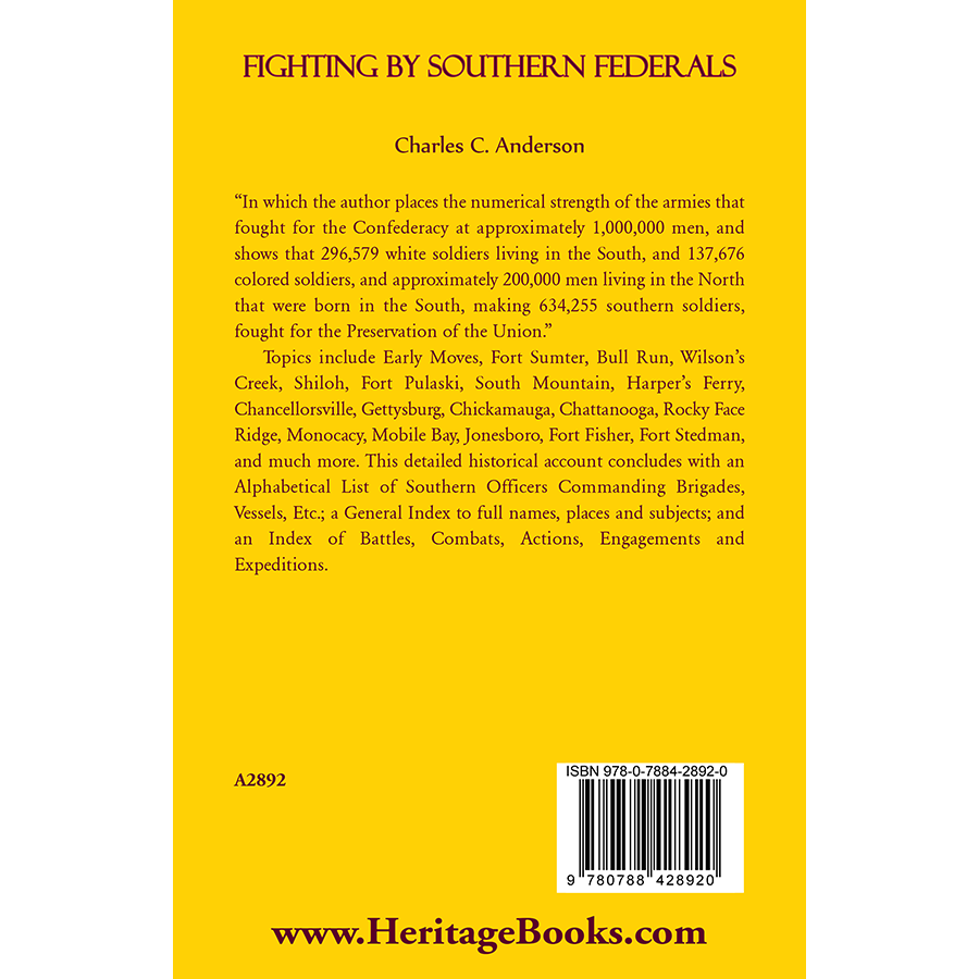 Fighting By Southern Federals