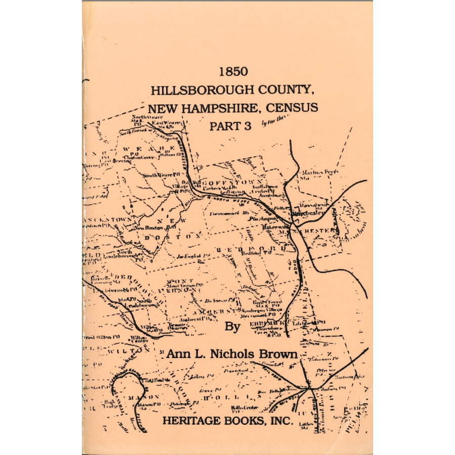 1850 Hillsborough County, New Hampshire Census, Part 3
