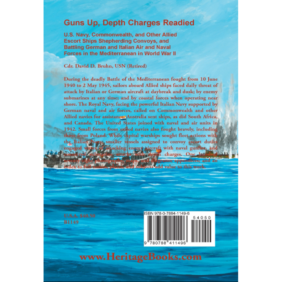 Guns Up, Depth Charges Readied back cover
