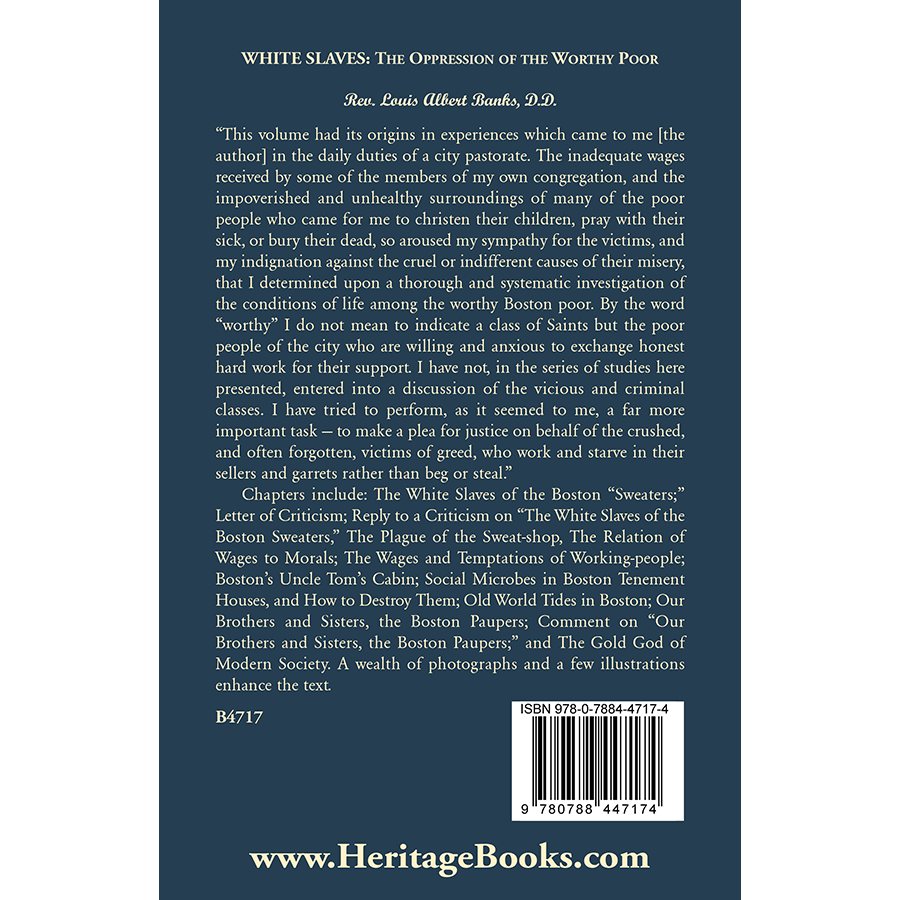 White Slaves: The Oppression of the Worthy Poor