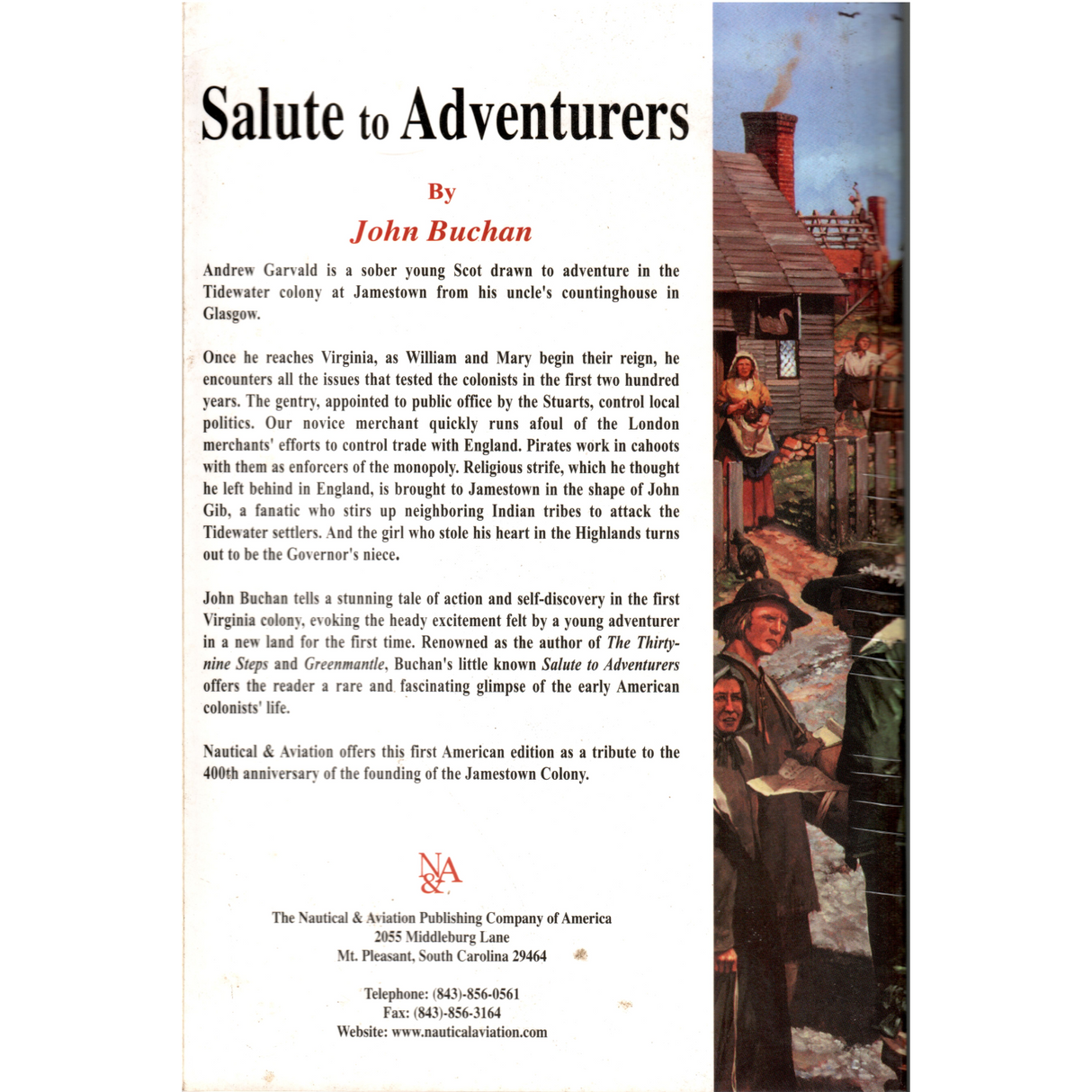Salute to Adventurers back cover