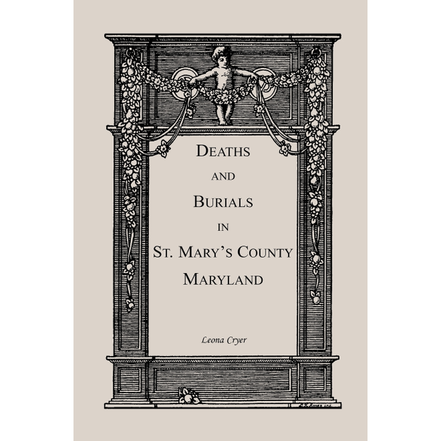Deaths and Burials in St. Mary's County, Maryland