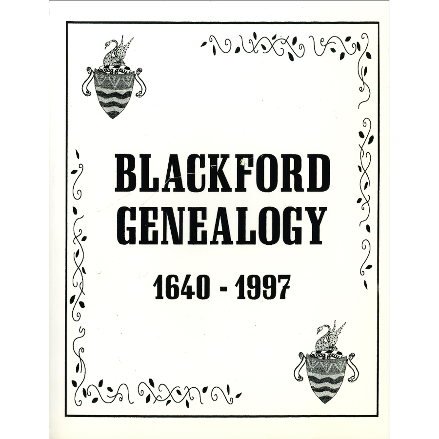 Blackford Genealogy, 1640-1997