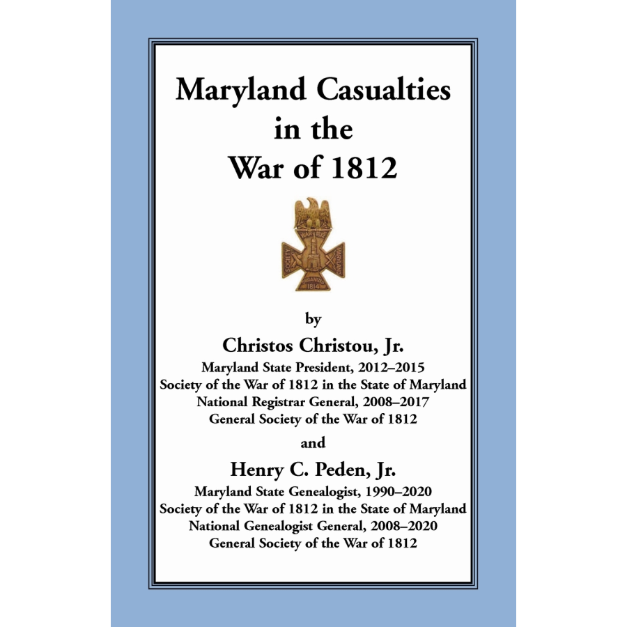 Maryland Casualties in the War of 1812