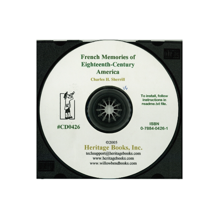 CD-French Memories of Eighteenth-Century America