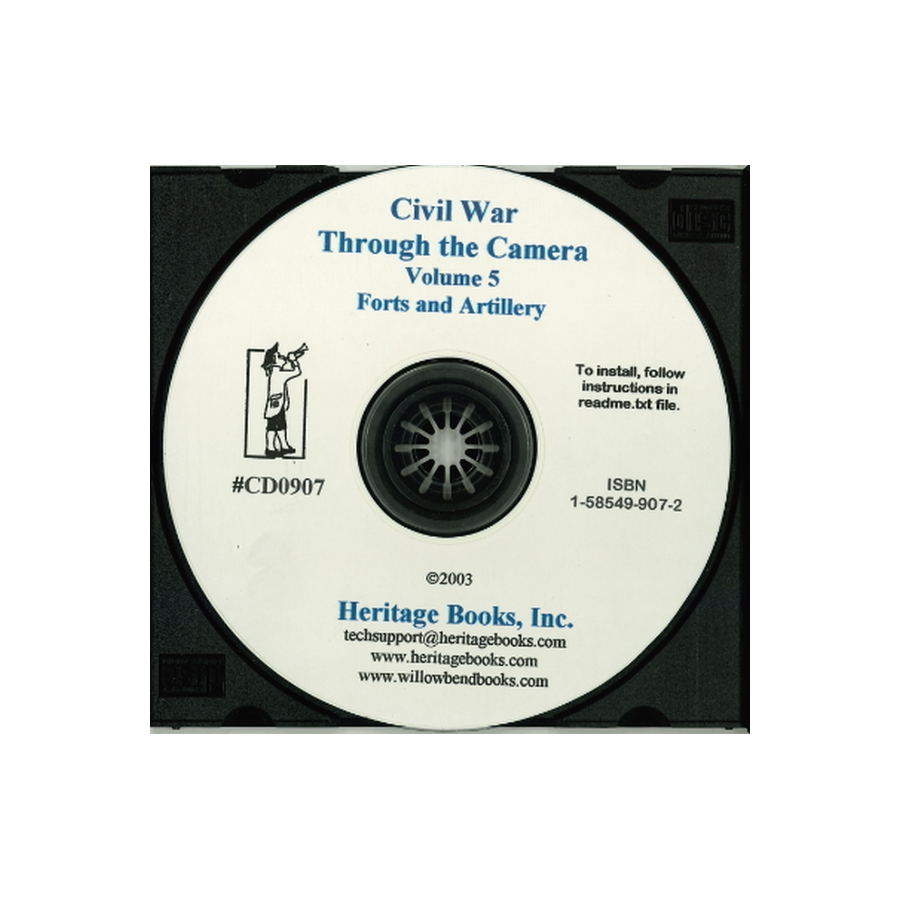 CD-The Photographic History of the Civil War in Ten Volumes, Volume 5: Forts and Artillery