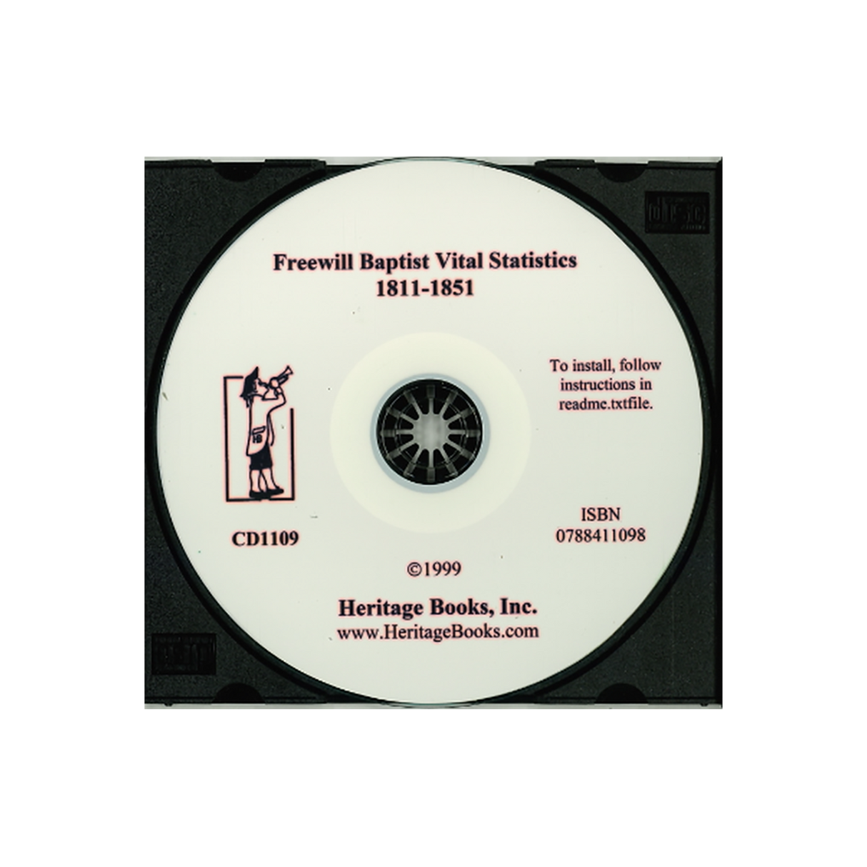 CD-Freewill Baptist Vital Statistics, 1811-1851