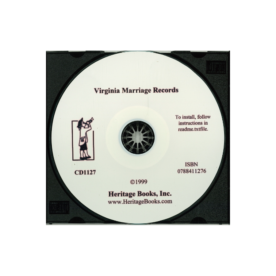 CD-Virginia Marriage Records