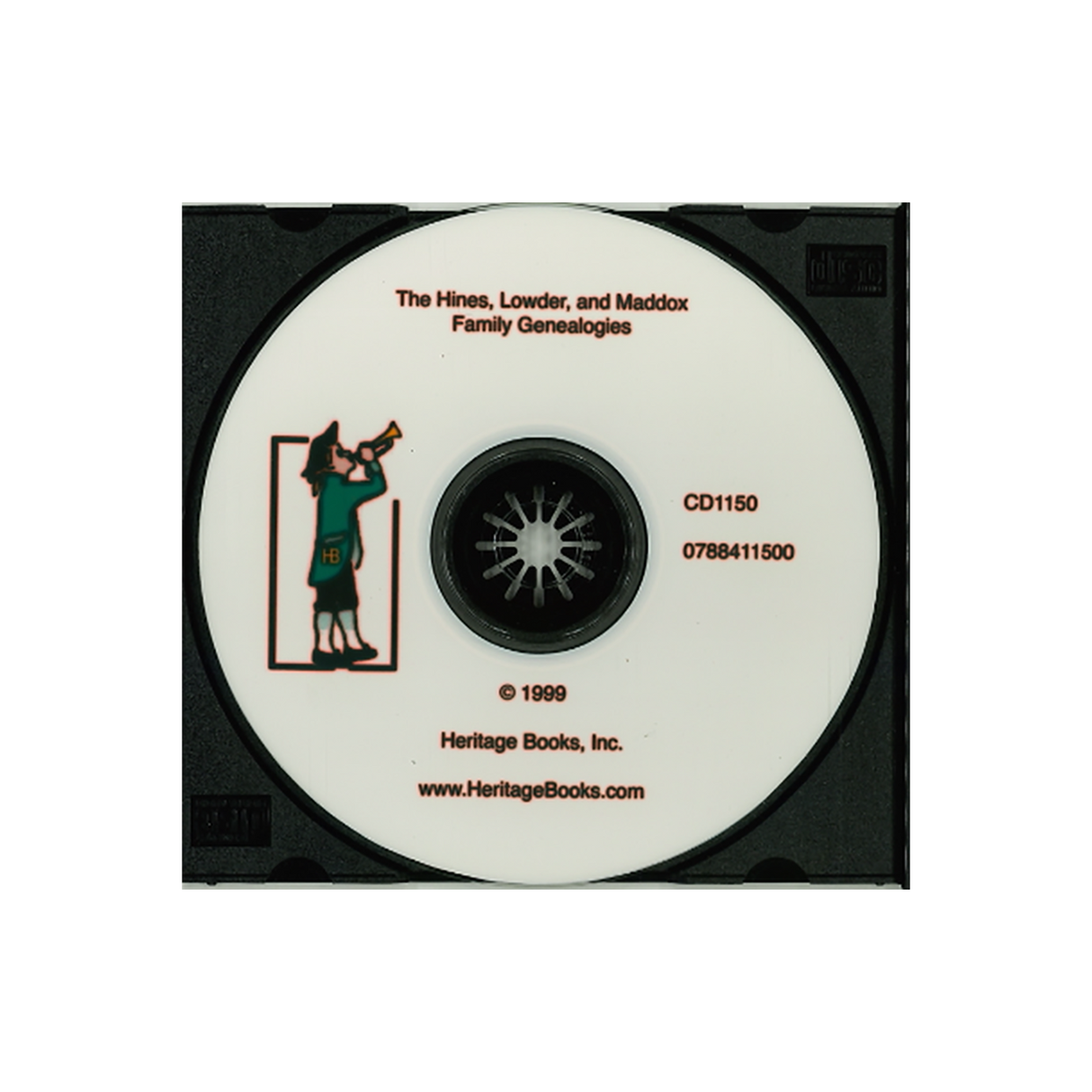 CD-The Hines, Lowder, and Maddox Family Genealogies