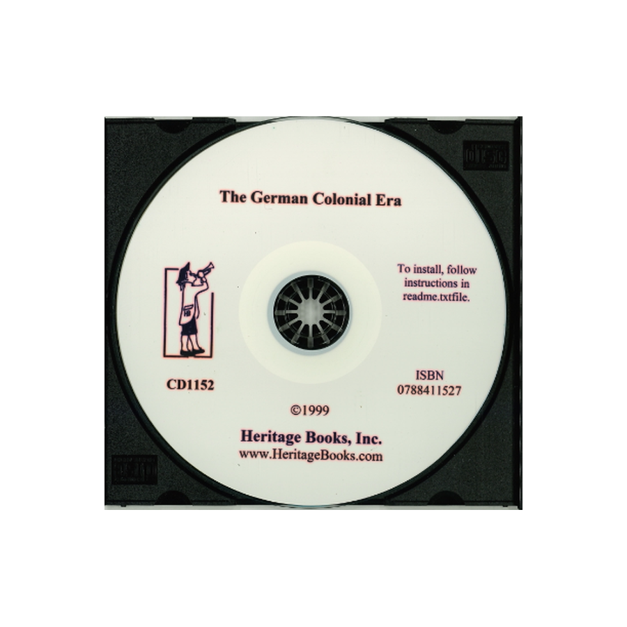 CD-The German Colonial Era