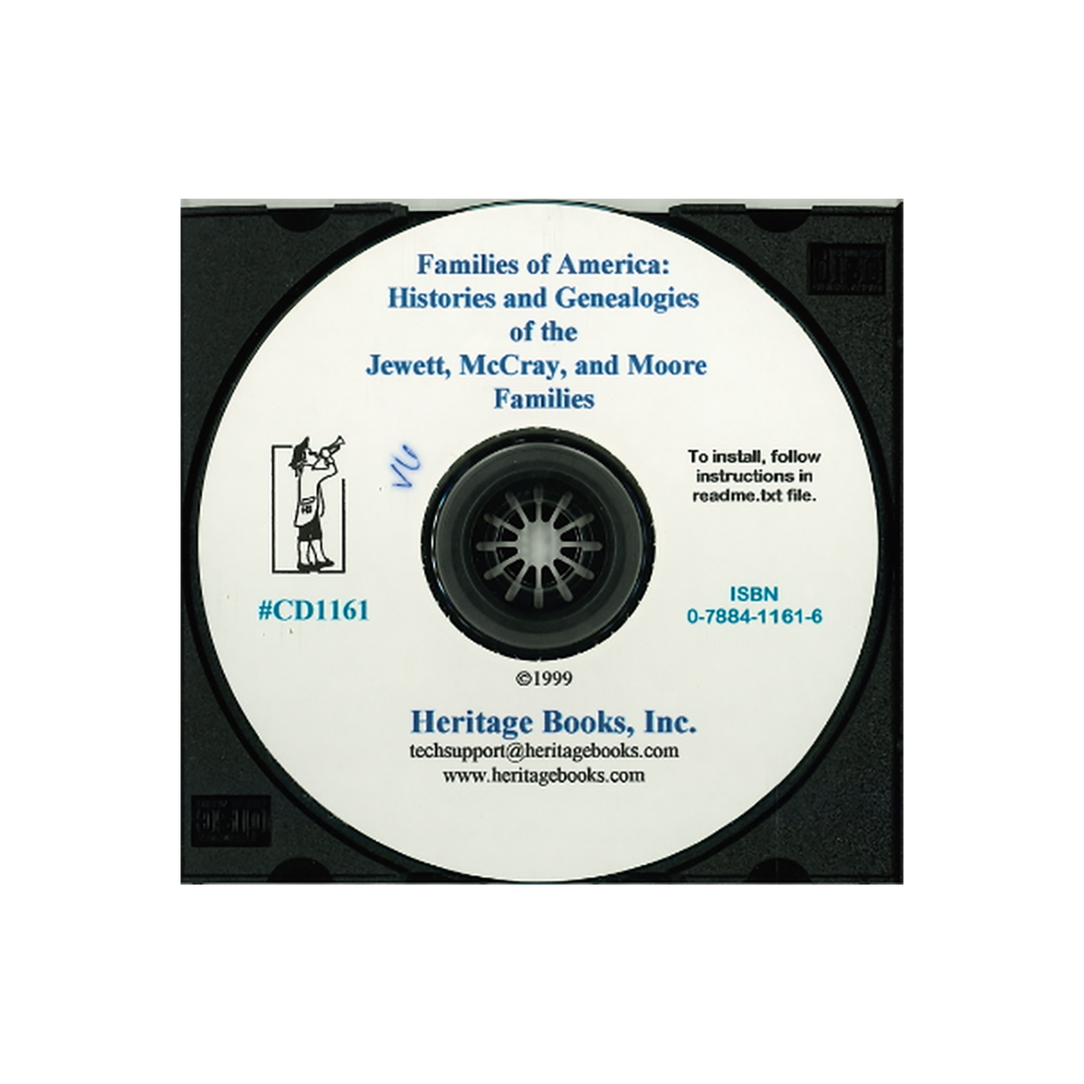 CD-Families of America: Histories and Genealogies of the Jewett, McCray, and Moore Families