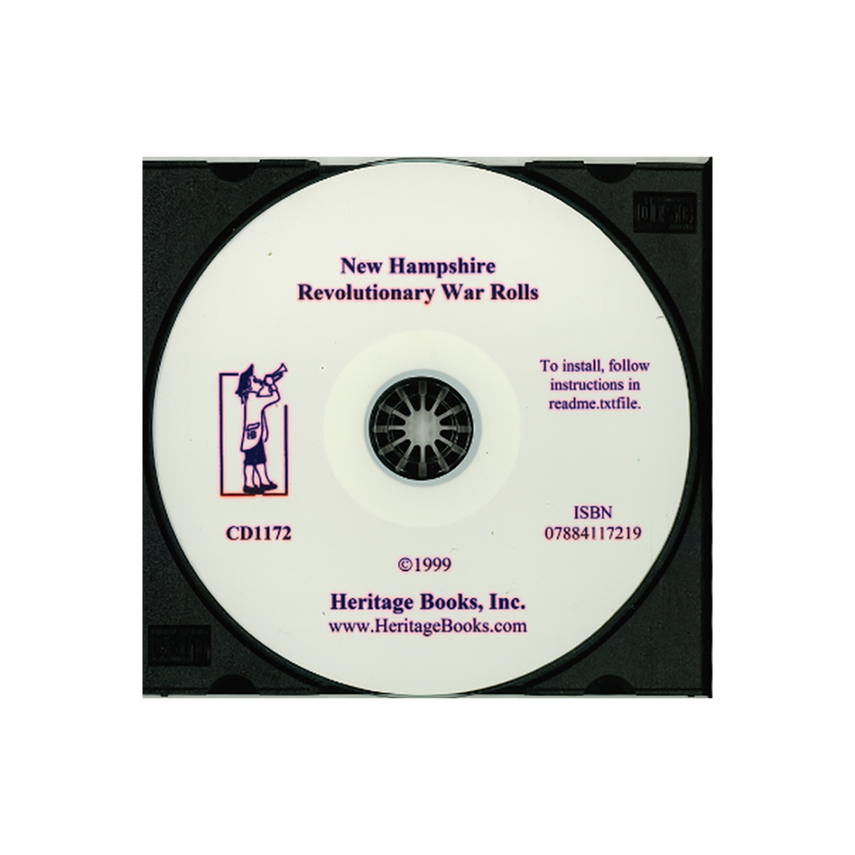 CD-New Hampshire Revolutionary War Rolls
