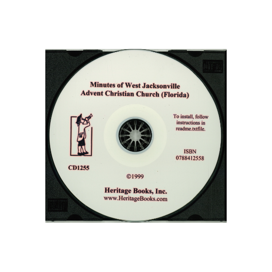 CD-Minutes of West Jacksonville Advent Christian Church (Florida)