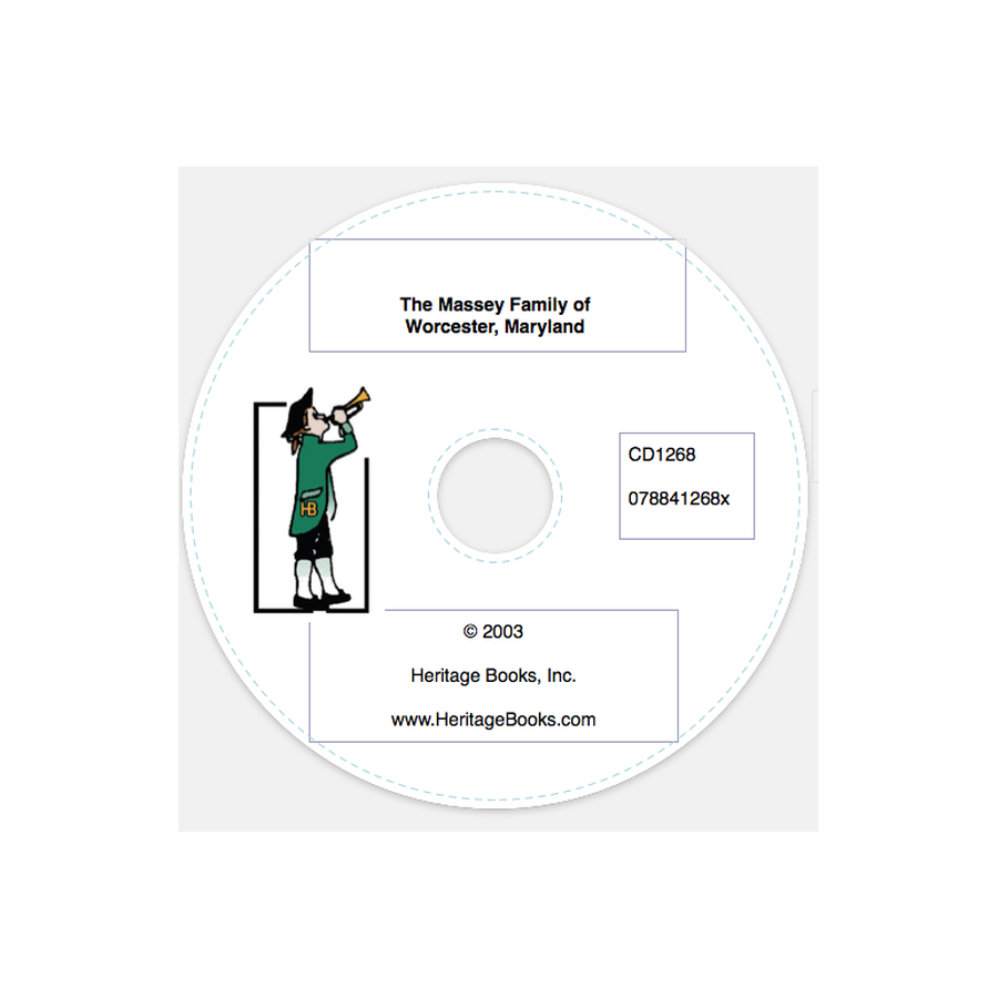 CD-The Massey Family of Worcester County, Maryland