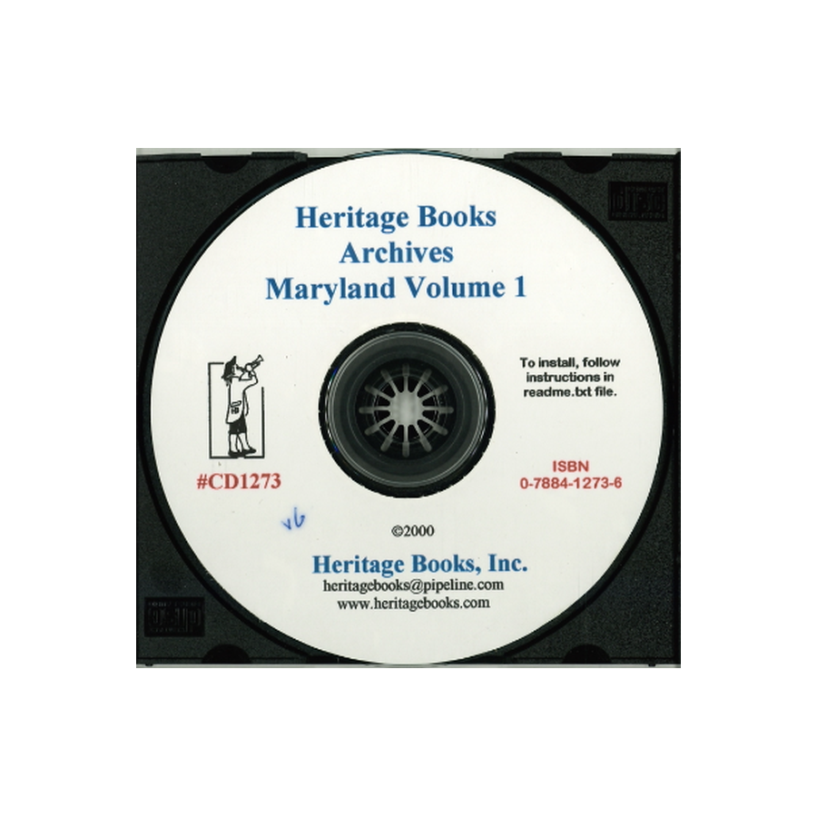 CD-Maryland: Volume 1