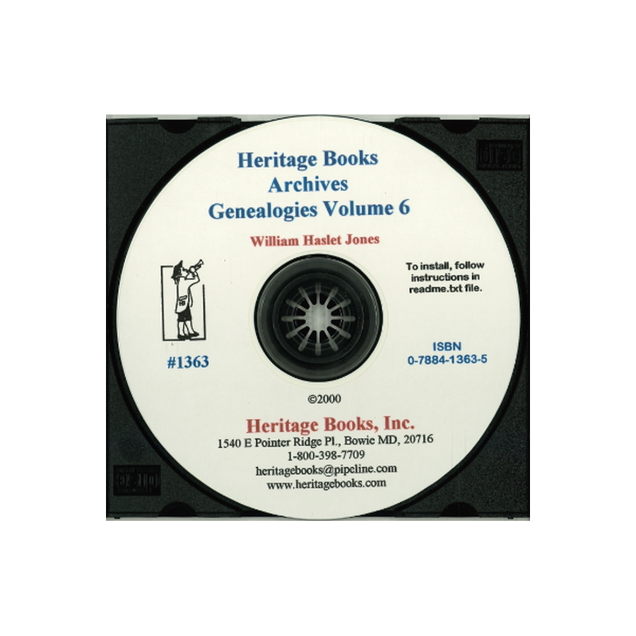 CD-Genealogies, Volume 6