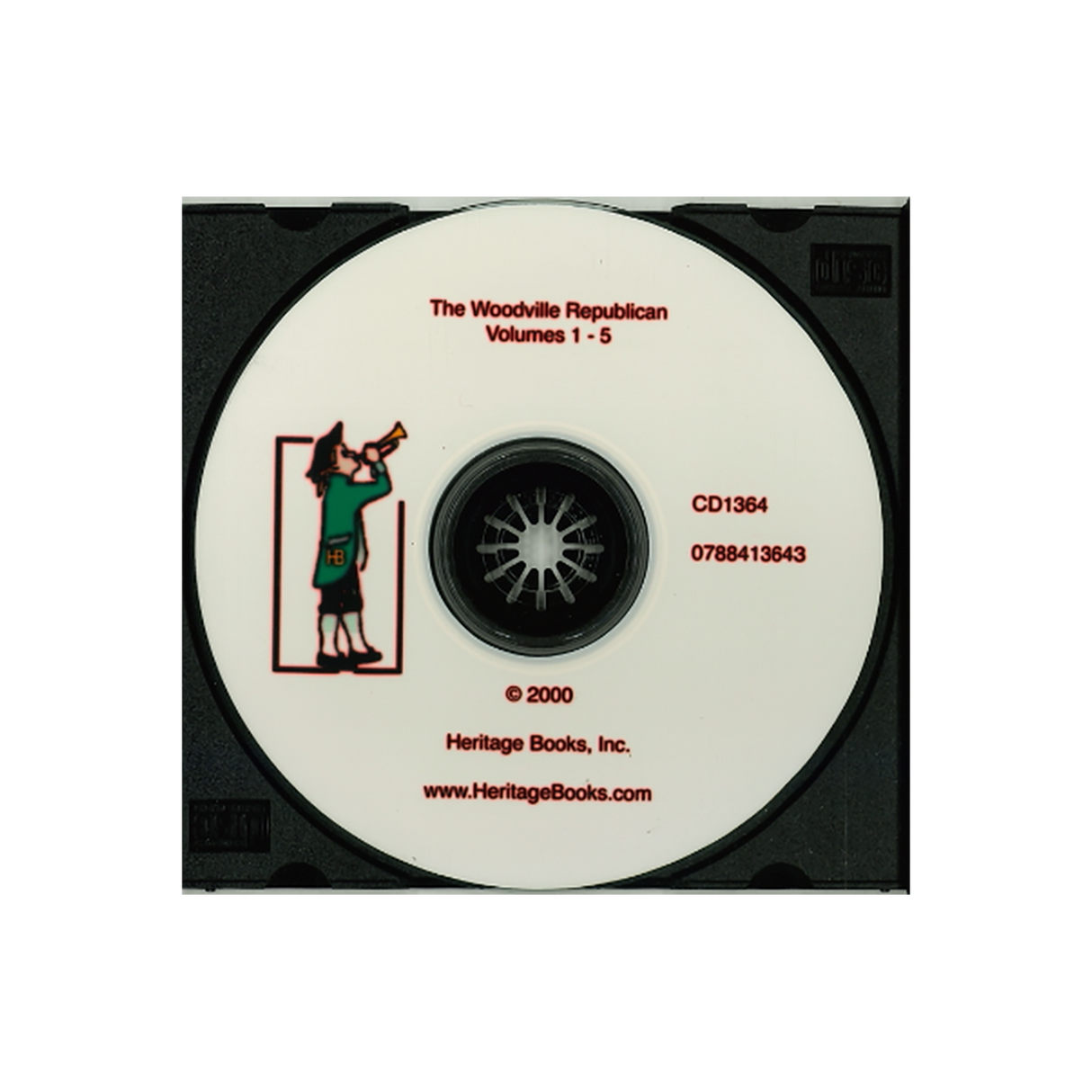 CD-The Woodville Republican, Volumes 1-5