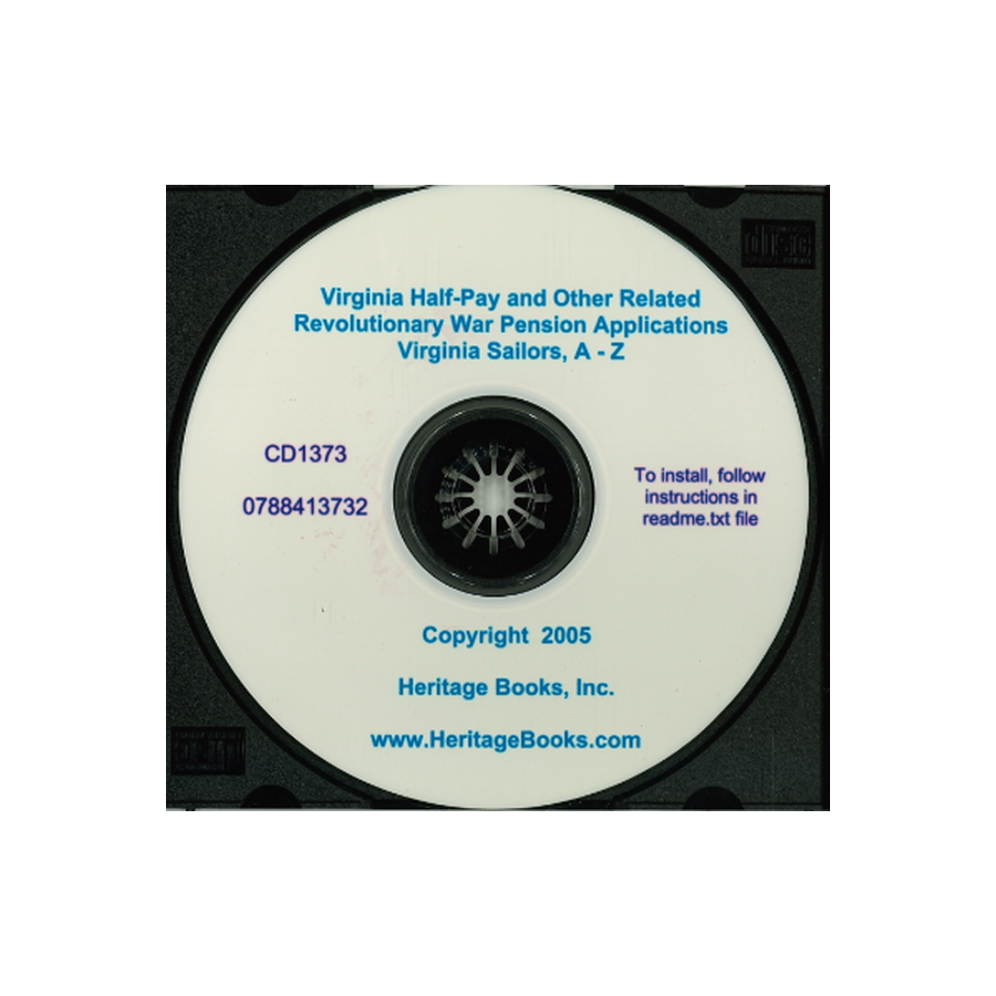 CD-Virginia Half-Pay and Other Related Revolutionary War Pension Applications, Virginia Sailors