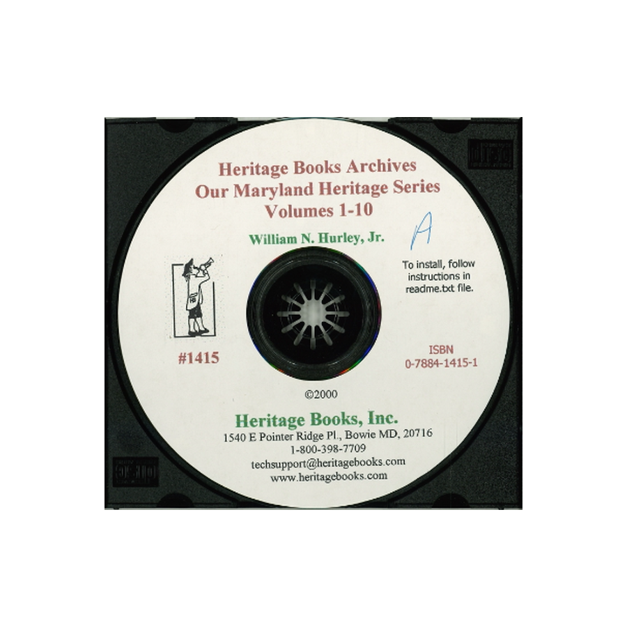 CD-Our Maryland Heritage Series, Volumes 1-10