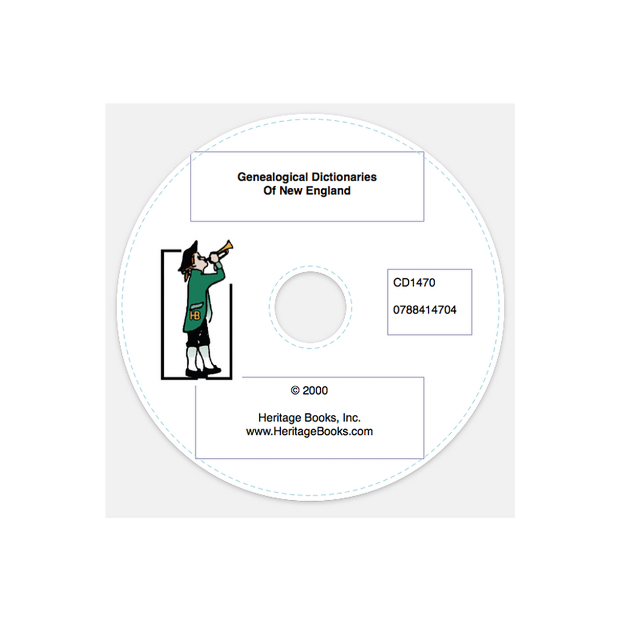 CD-Genealogical Dictionaries of New England