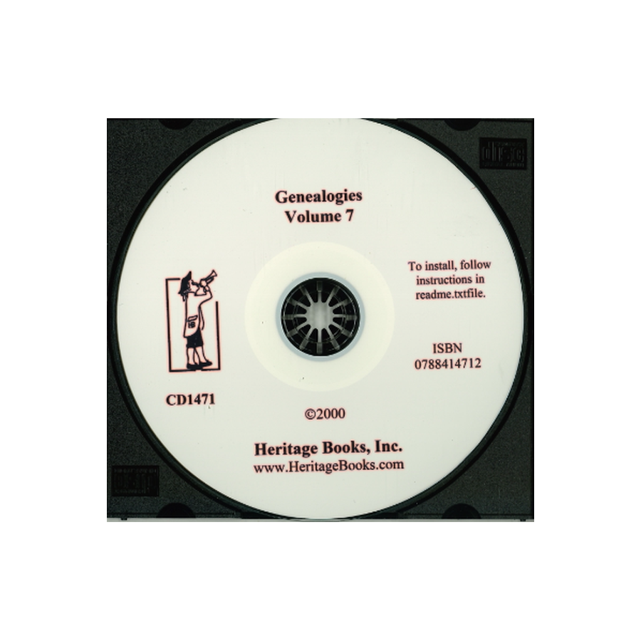 CD-Genealogies, Volume 7