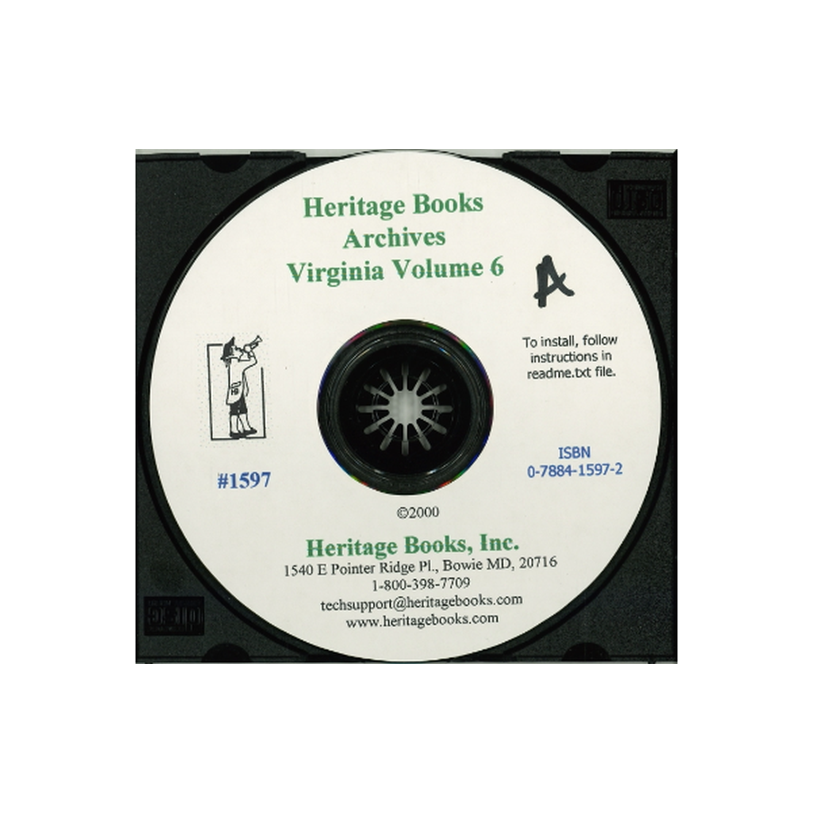CD-Encyclopedia of Virginia Biography, Volumes I-V