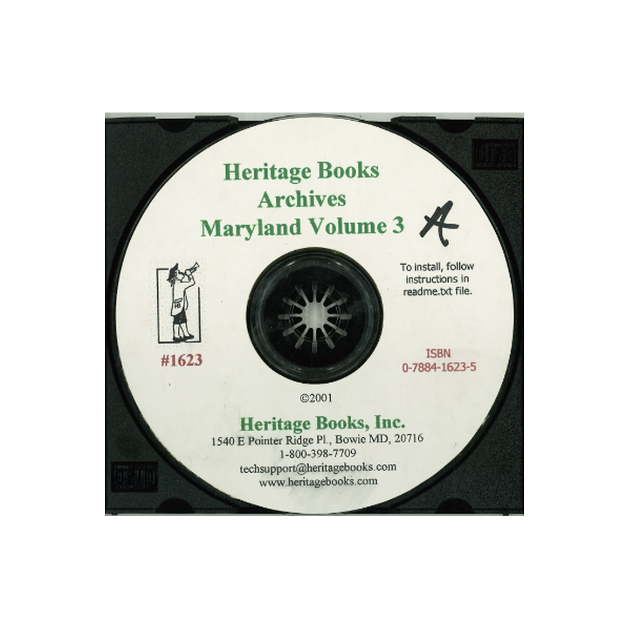 CD-Maryland, Volume 3