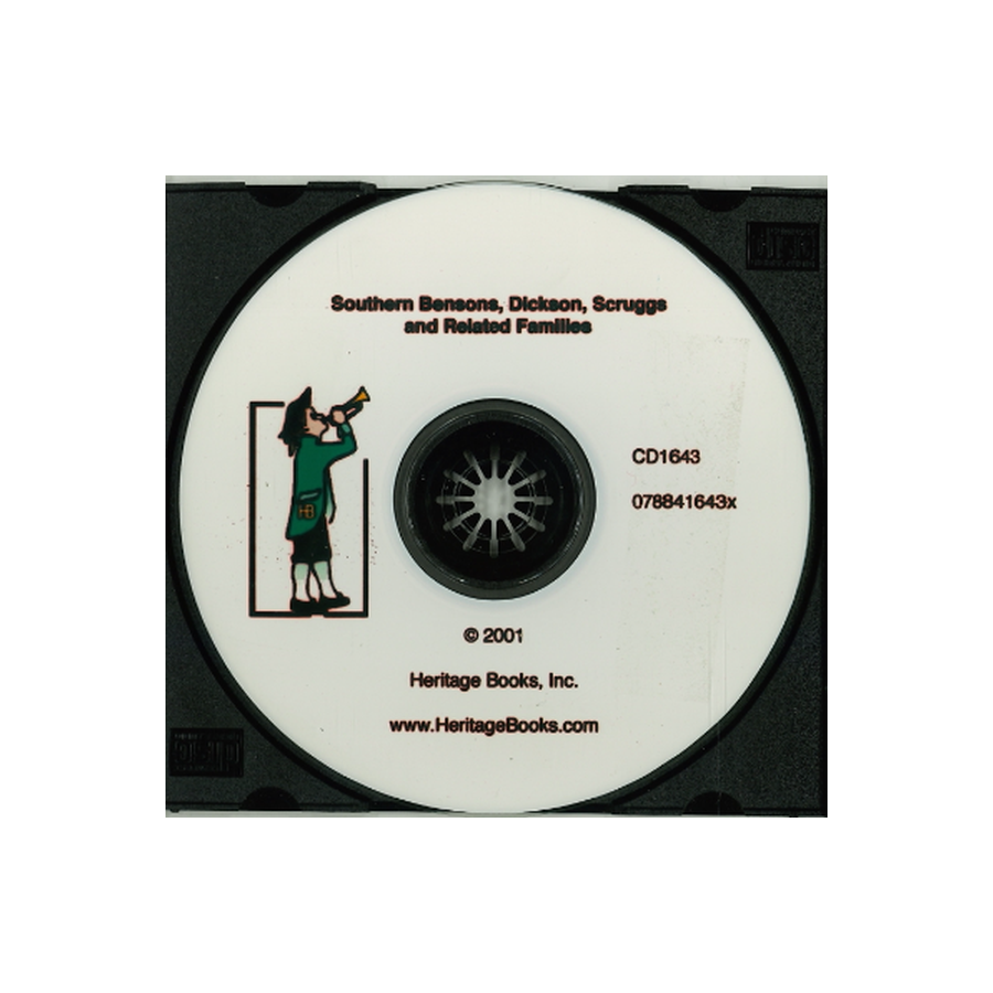 CD-Southern Bensons, Dickson, Scruggs and Related Families