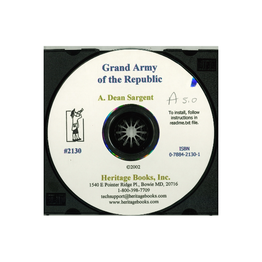 CD-Grand Army of the Republic: Civil War Veterans, Department of Massachusetts, 1866-1947