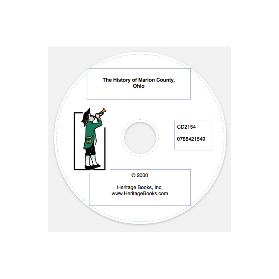 CD-The History of Marion County, Ohio