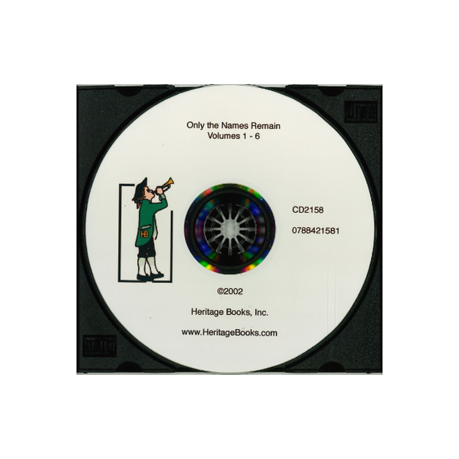 CD-Only the Names Remain, Volumes 1-6