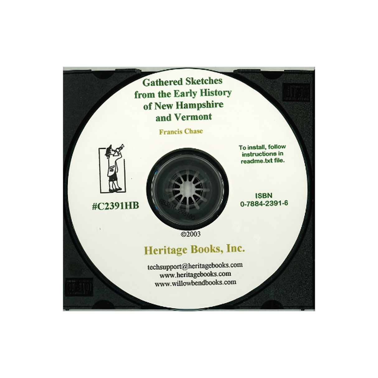 CD-Gathered Sketches from the Early History of New Hampshire and Vermont