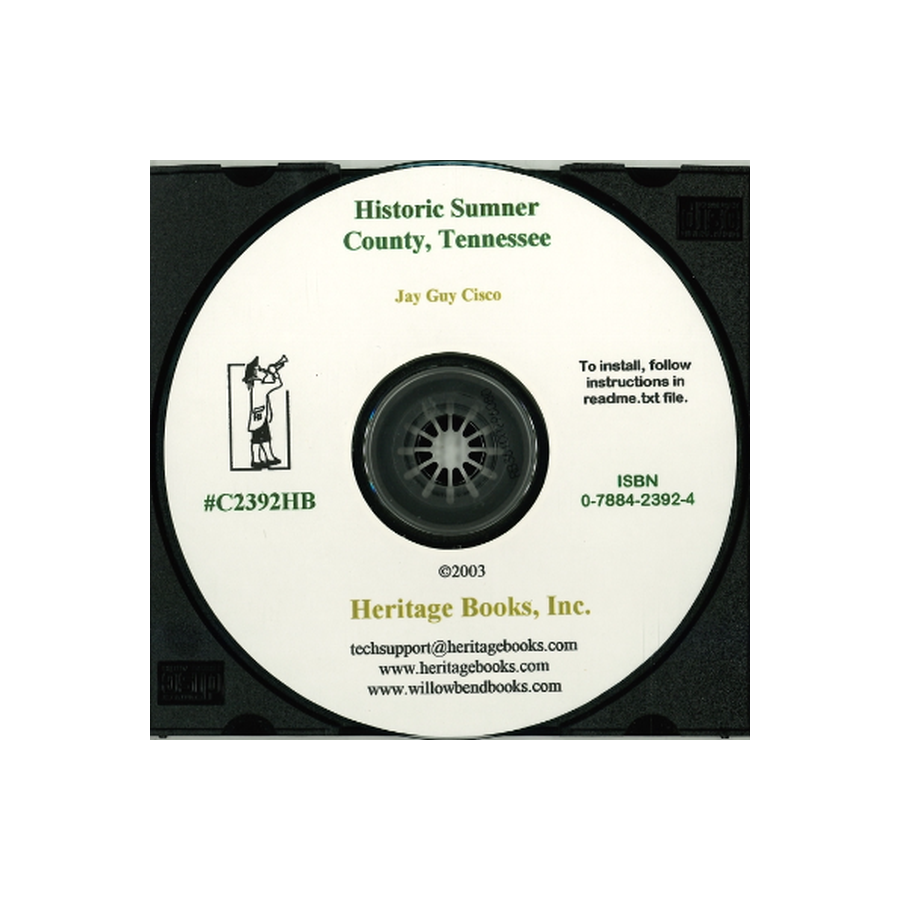 CD-Historic Sumner County, Tennessee