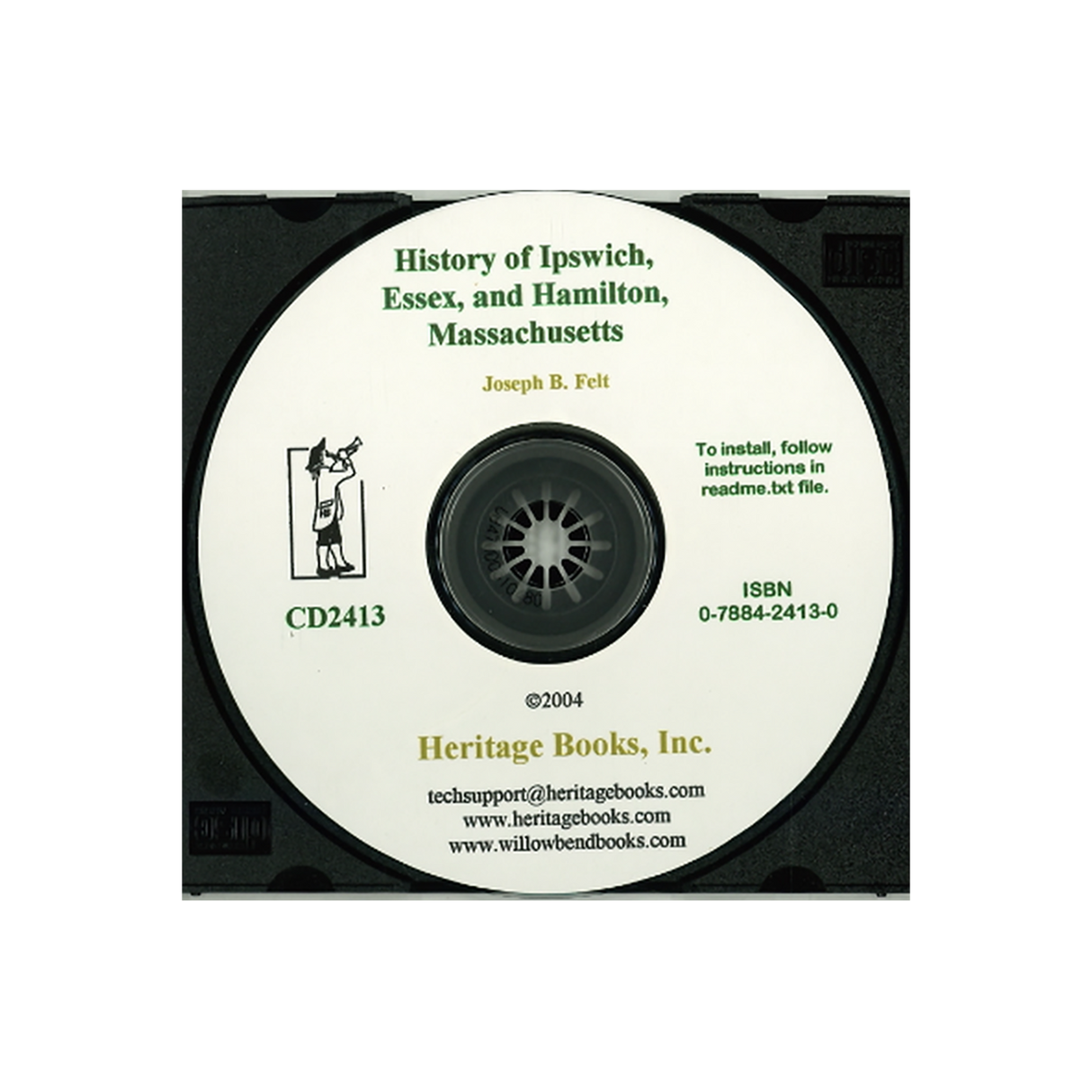 CD-History of Ipswich, Essex and Hamilton, Massachusetts
