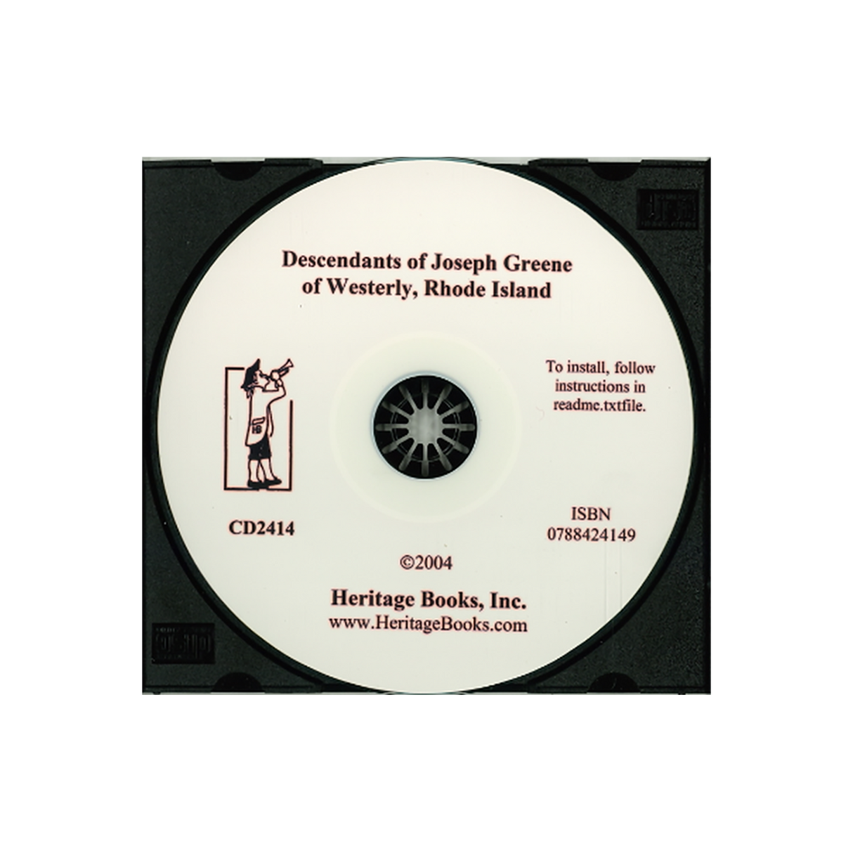 CD-Descendants of Joseph Greene of Westerly, Rhode Island