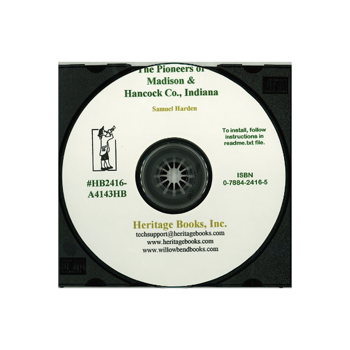 CD-The Pioneers of Madison and Hancock Counties, Indiana