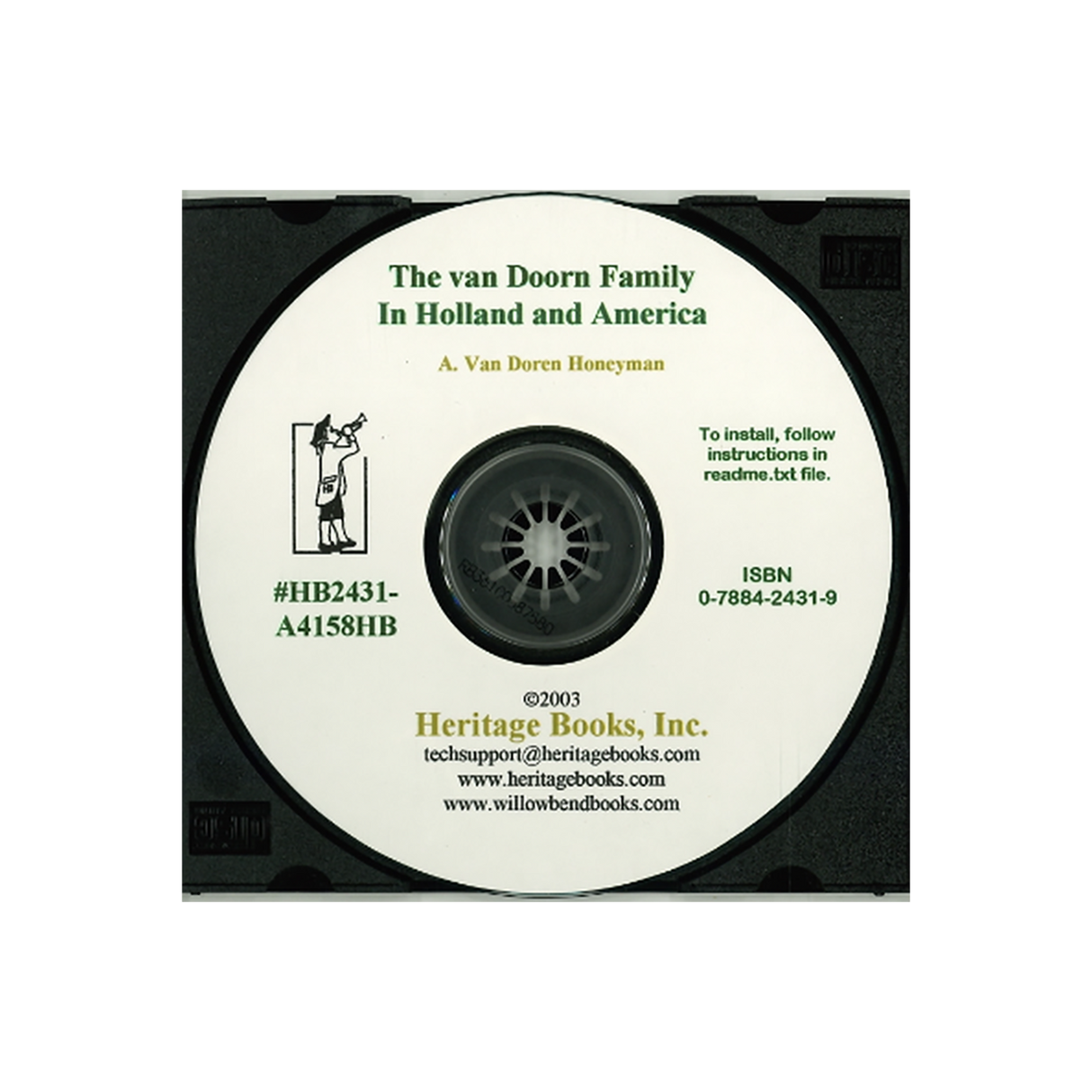 CD-The van Doorn Family (Van Doorn, Van Dorn, Van Doren, etc.) in Holland and America, 1088-1908