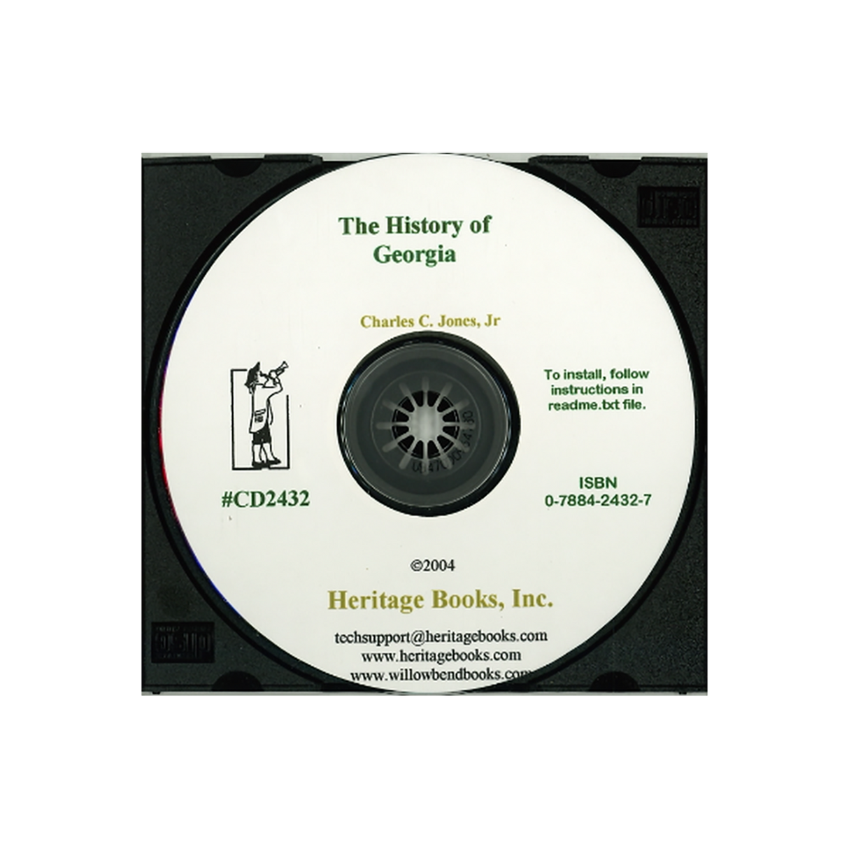 CD-The History of Georgia: Volumes 1 and 2