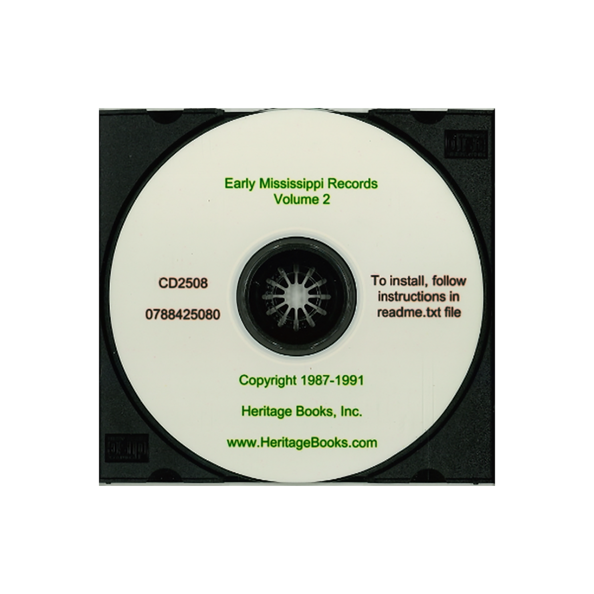 CD-Early Mississippi Records: Volume 2