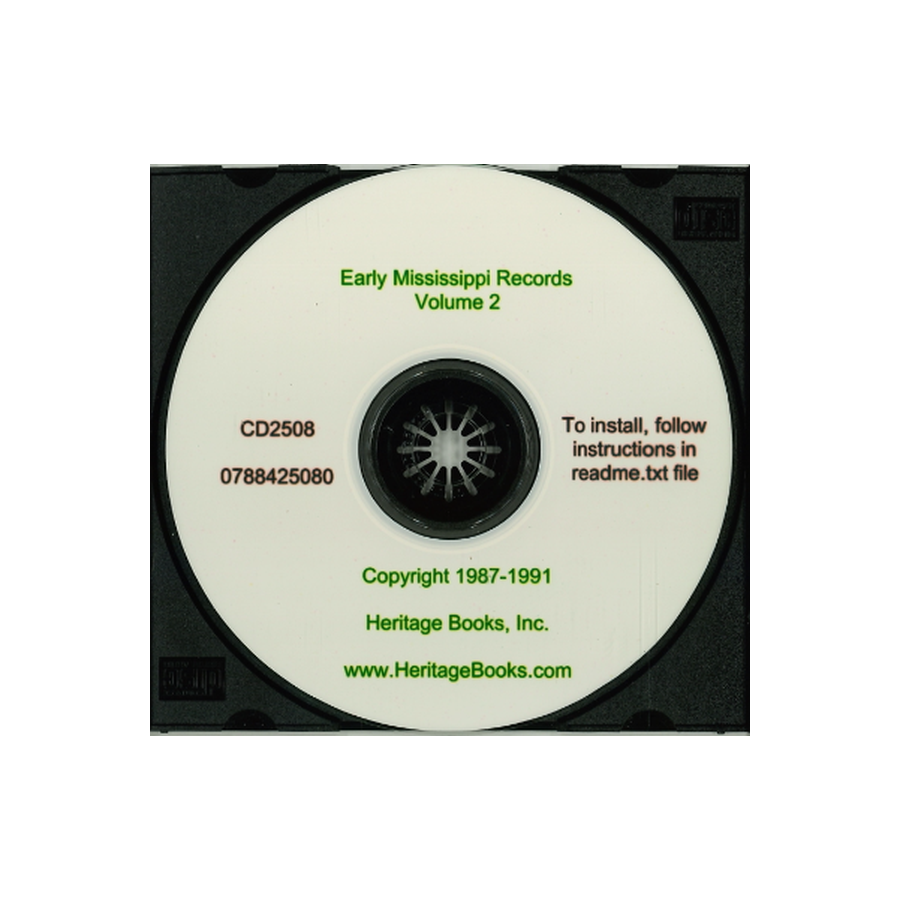 CD-Early Mississippi Records: Volume 2