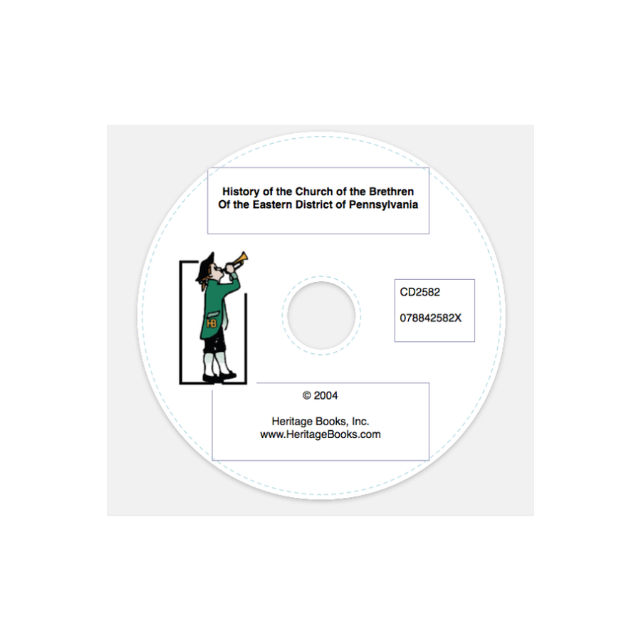 CD-History of the Church of the Brethren of the Eastern District of Pennsylvania