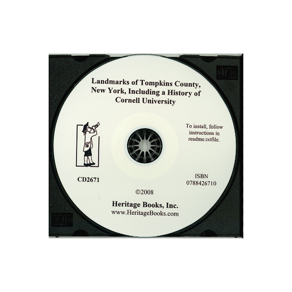 CD-Landmarks of Tompkins County, New York, Including a History of Cornell University