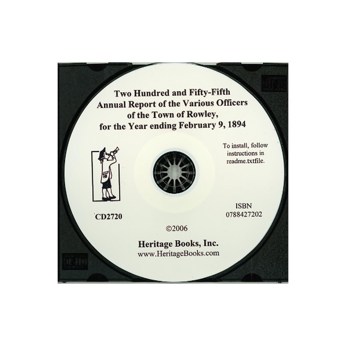 CD-Two Hundred and Fifty-Fifth Annual Report of the Various Officers of the Town of Rowley, for the Year ending February 9, 1894