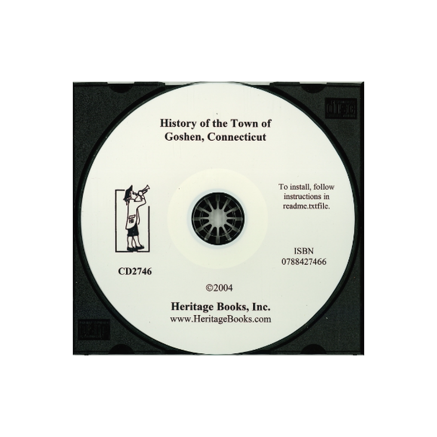 CD-History of the Town of Goshen, Connecticut
