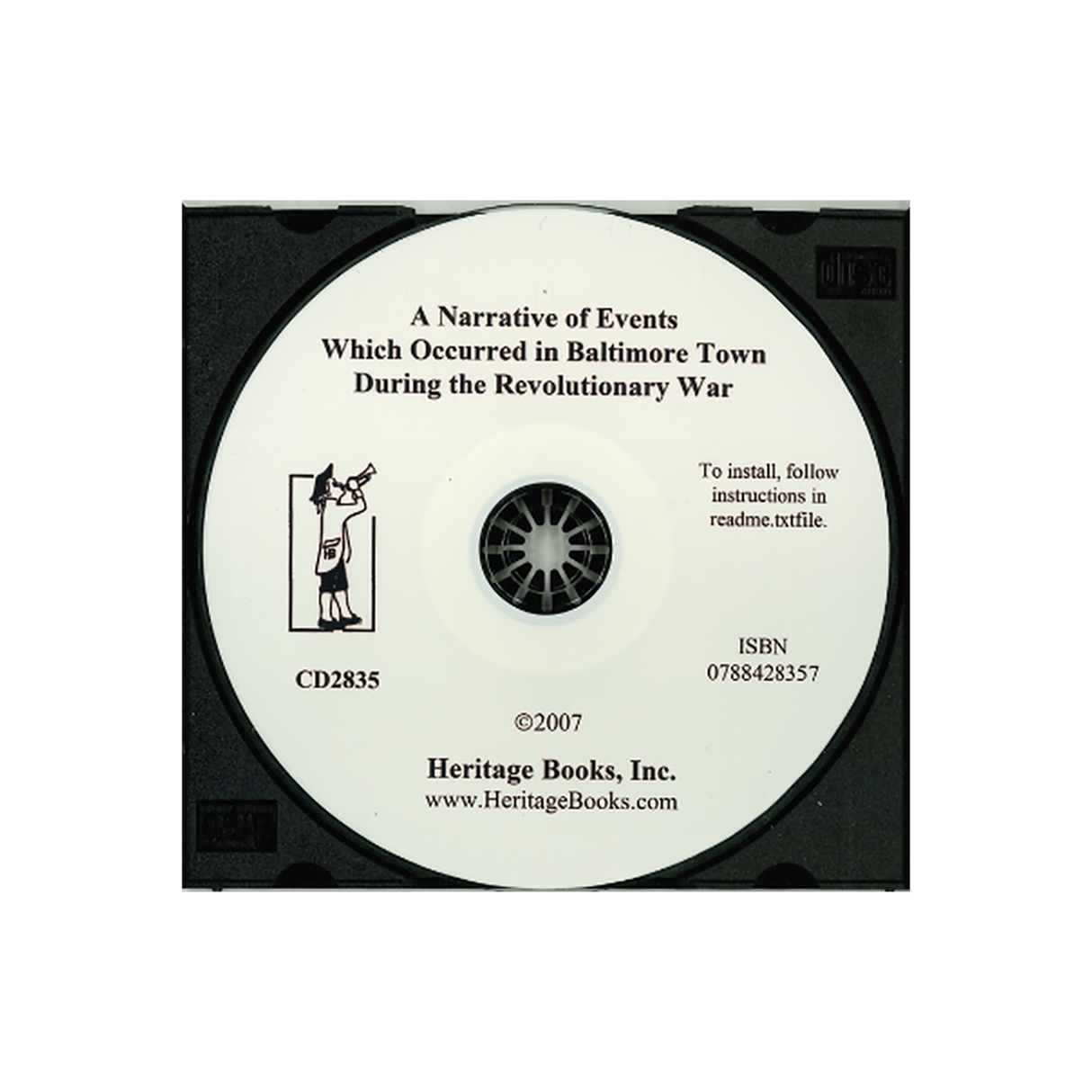 CD-A Narrative of Events Which Occurred in Baltimore Town During the Revolutionary War