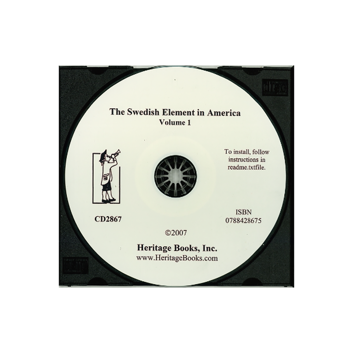 CD-The Swedish Element in America: A Comprehensive History of Swedish-American Achievements from 1638 to the Present Day, Volume 1